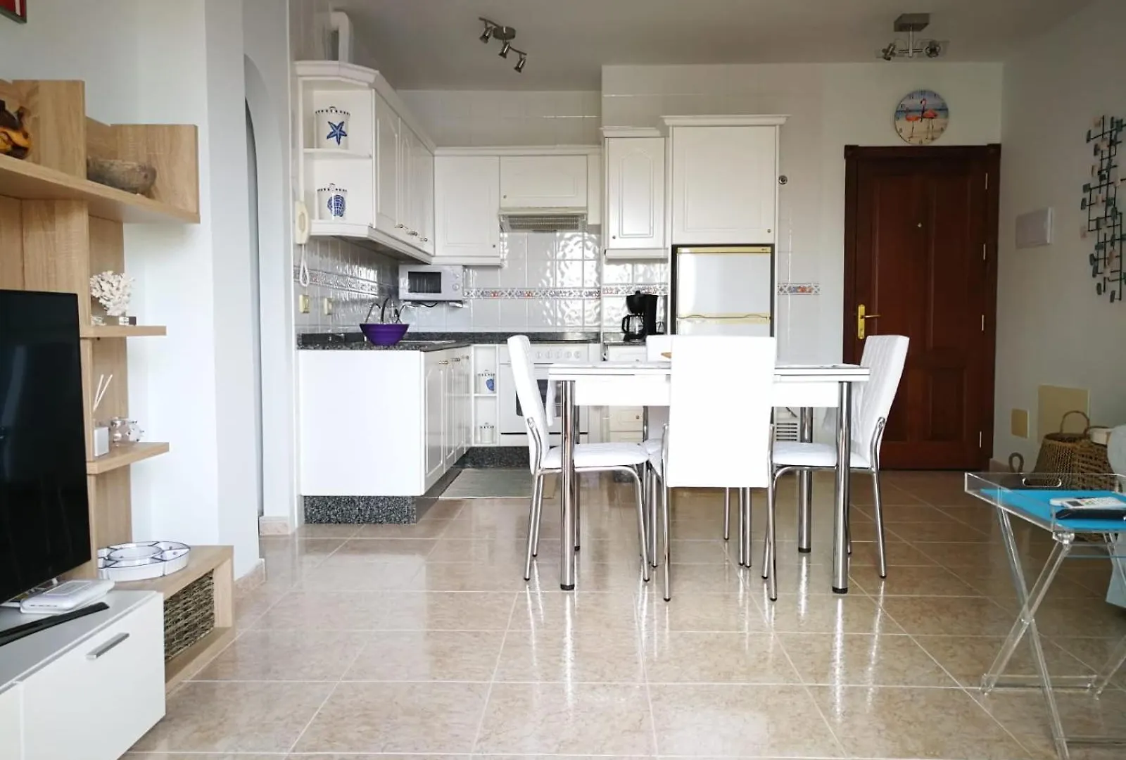 Apartment Ferienwohnung The Terrace On The Sea Caleta de Interián Spanien
